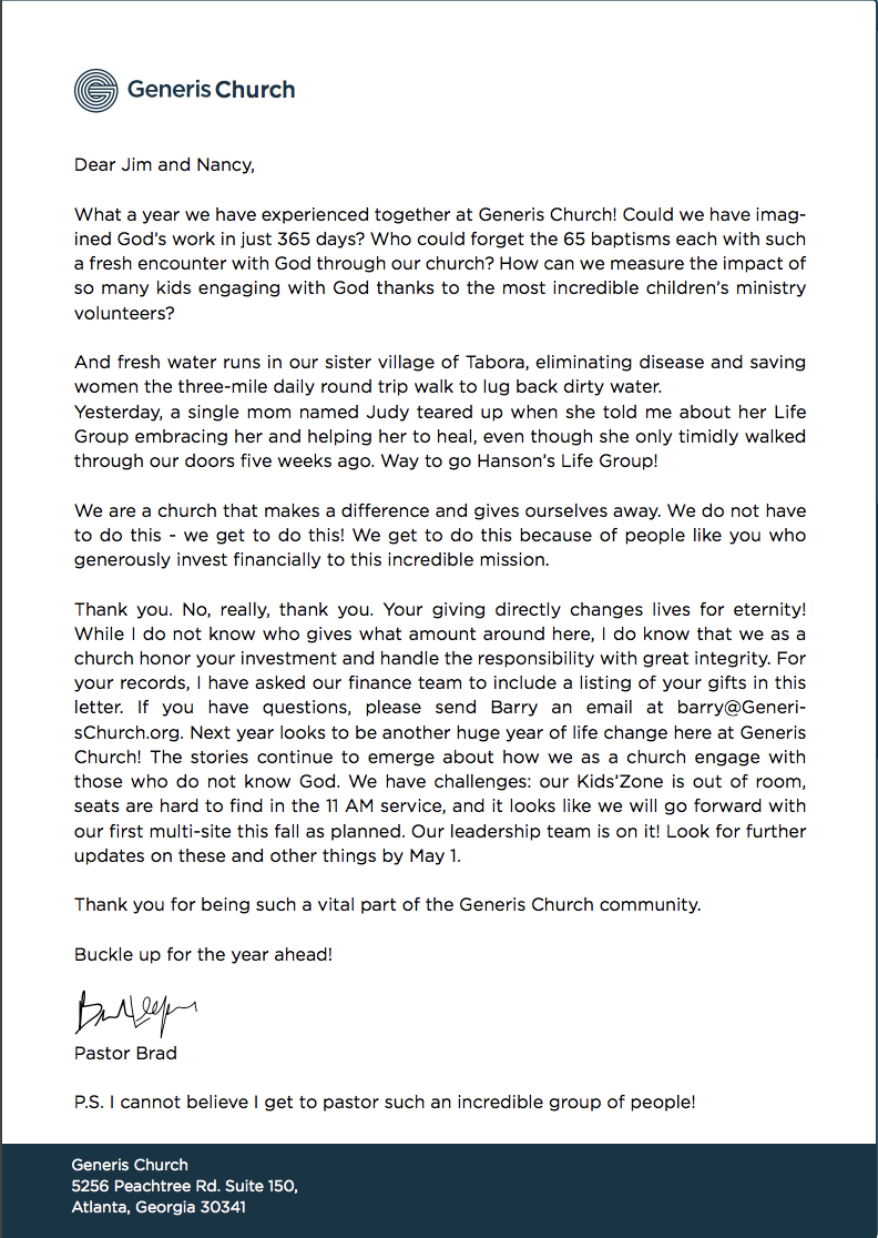Maximize Your Church's Giving Statements in 5 Easy Steps